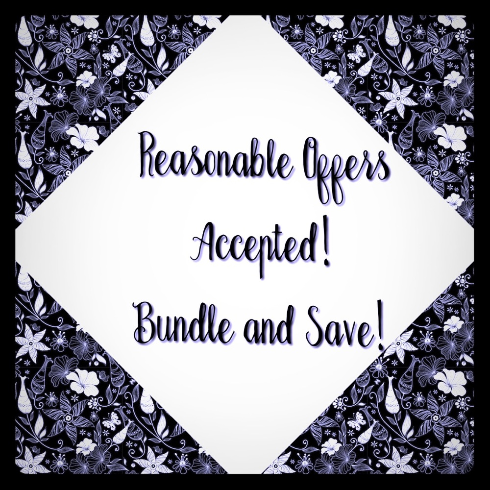 Accepting Reasonable Offers!